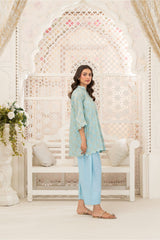 Yusra Ansari Stitched 2 Piece Formals Collection'2025-Yaeid-07 Hazel