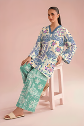 Stitching Cotton Unstitched 2 Piece Printed Lawn Suit-WPLU-01