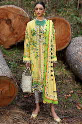 Neelum by Zaha Unstitched 3 Piece Lawn Suit-ZL25-04 A-Dahlia