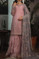 La Rosella by Zarif Unstitched 3 Piece Luxury Formals Suit-ZLR-03-Bloom