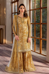Iris By Zarif Unstitched 3 Piece Formals Collection'2024-ZRI-03-Marigold