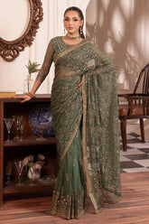 Inayat By Zarif Unstitched 3 Piece Luxury Formals Suit-ZRI-04-Shabab