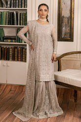 Inayat By Zarif Unstitched 3 Piece Luxury Formals Suit-ZRI-05-Dhanak