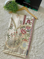 Mashrib Shawl Collection'2025-Celeste Herringbone Shawl