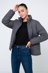 Winter Women Core By Suitsu Stitched Western Suit-LunaWarm Puffer