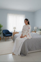 Urban Cut Stitched Cotton Long Maxi Skirt-C0225