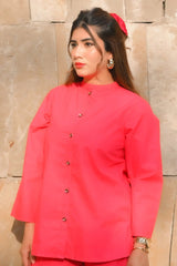 Urban Cut 2 Piece Cotton Embellished Co- Ord Set