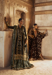 Dastoor By Aik Atelier Unstitched 3 Piece Luxury Velvet Suit-LOOK 02