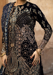 Dastoor By Aik Atelier Unstitched 3 Piece Luxury Velvet Suit-LOOK 07