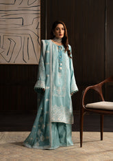 Lady Aik By Aik Atelier Unstitched 3 Piece Formals Vol-01 Suit-LOOK 08