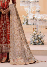 Aik Atelier Wedding Festive Shawl Vol-02-GOLD TISSUE SHAWL