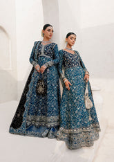 Aik Atelier Unstitched 3 Piece Wedding Festive Vol-02 Suit-LOOK 09