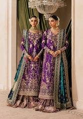 Aik Atelier Unstitched 3 Piece Wedding Festive Vol-01 Suit-LOOK 01