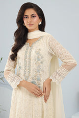 Manahils Stitched K-216-Alabaster Grace