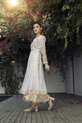 Manahils Stitched Formals K-220-Arctic Allure