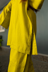 Ravayat By Ariya Apparel Stitched 2 Piece Lime Luxe Co-ord Set Collection'2024-Zarina