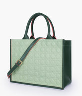 RTW Creation - Army green box tote bag