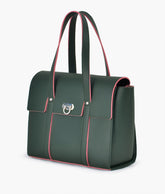 RTW Creation - Army green carry-all satchel bag