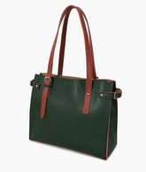 RTW Creation - Army green satchel tote bag
