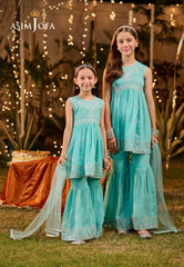 Asim Jofa Kids Pret Ajlk-10 Embroidered Poly Chiffon 3 Pcs