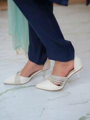 Mgs Style Heels Collection-Aurora Stride Heels Pearl Whisper