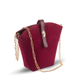BUCKET SUEDE MAROON - Bag X