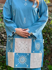 Urban Cut Stitched Co Ords Emb Cotton Eid Edit-C0267