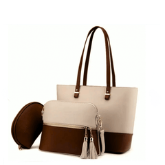 GRACE BEIGE / CHOCO - Bag X