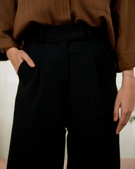 Era By Qariney Western Drop-1 2025-Black Pants