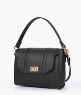 RTW Creation - Black compact top-handle cross-body bag