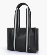 RTW Creation - Black long strap tote bag