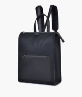 RTW Creation - Black suede adventure backpack