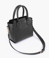 RTW Creation - Black top-handle mini handbag