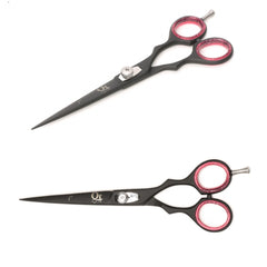 Quetee Beauty Professional Hair Cutting Barber Scissor 6.5 Black