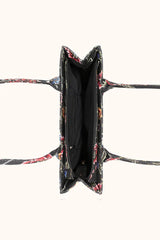 Fineur Canvas Tote Bag Black Multi