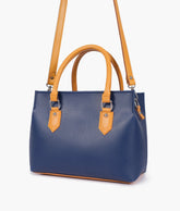 RTW Creation - Blue small satchel bag