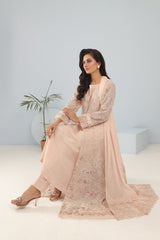 Manahils Stitched Formals K-215-Blush Grandeur