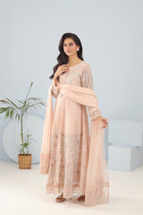 Manahils Stitched Formals K-215-Blush Grandeur