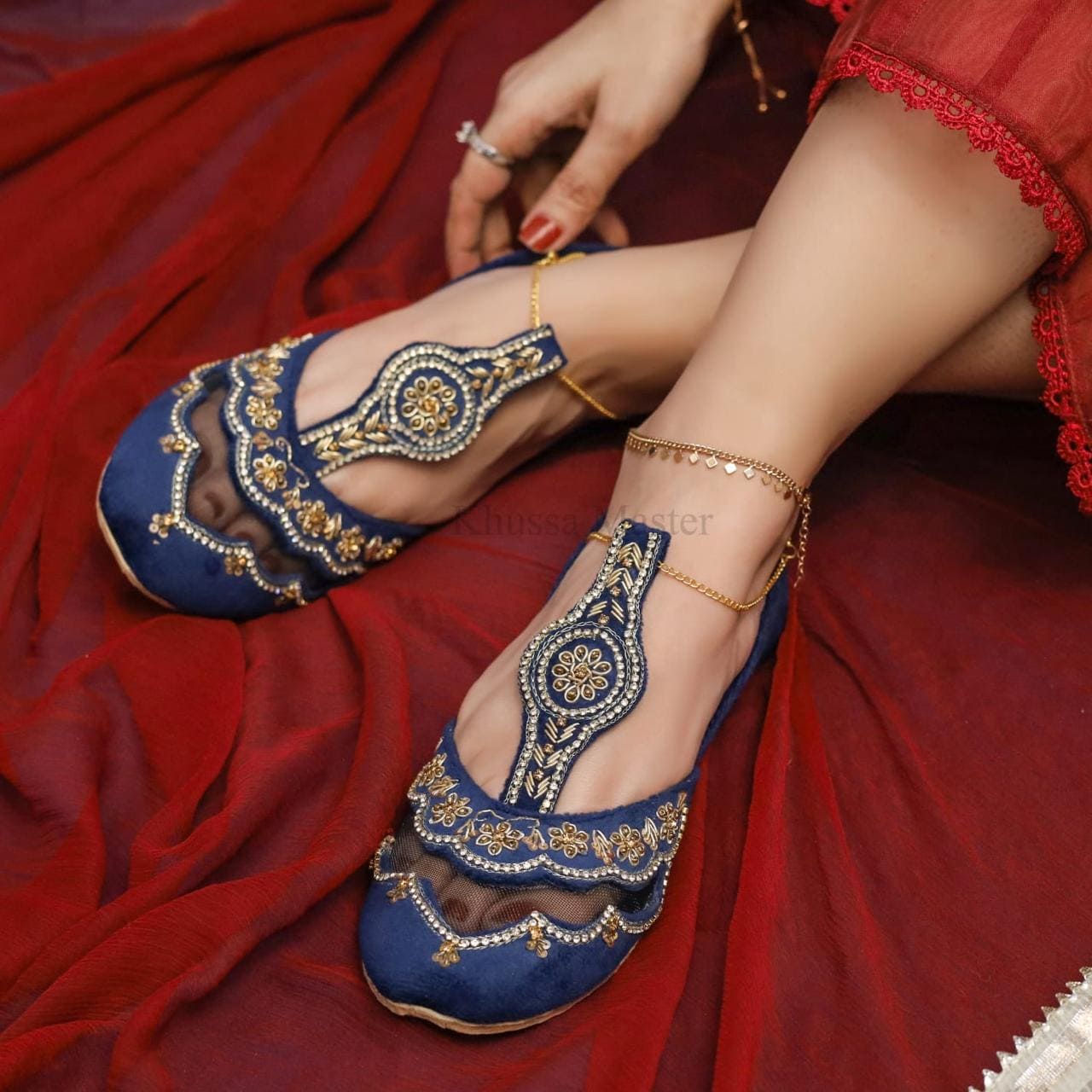 BRIDAL BLUE - Khussa Master