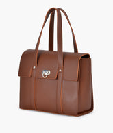 RTW Creation - Brown carry-all satchel bag