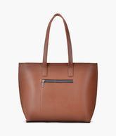 RTW Creation - Horse brown long handle tote bag