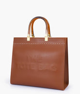 RTW Creation - Brown signature tote bag