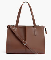 RTW Creation - Brown work tote bag