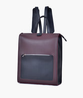 RTW Creation - Burgundy and black adventure backpack