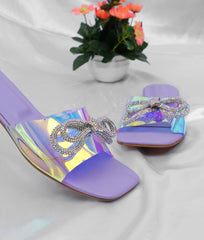 RTW Creation - Casual lilac slip-on