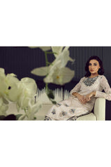 Manahils Stitched Formals K-225-Celestial Swan