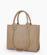 RTW Creation - Coffee chain handle tote