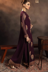 Meeral Stitched 3 Piece Luxury Formals Pret Collection'2025-Maliha - Meeral Luxe