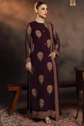Meeral Stitched 3 Piece Luxury Formals Pret Collection'2025-Maliha - Meeral Luxe