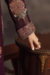 Meeral Stitched 3 Piece Luxury Formals Pret Collection'2025-Maliha - Meeral Luxe